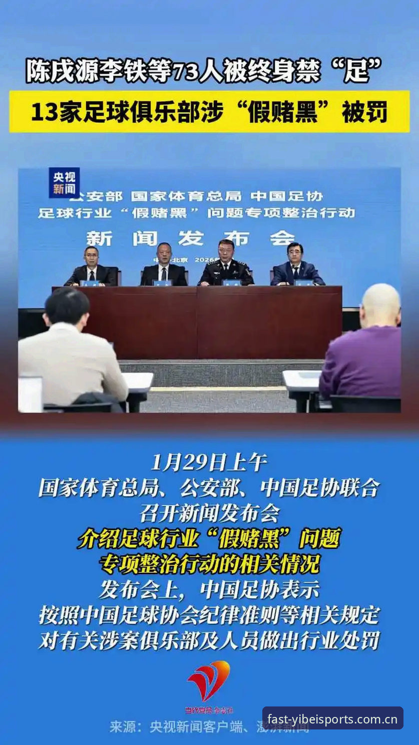 易倍体育靠谱吗对比 中国足球反腐风暴深度解析:第三批禁足名单全览与行业影响评估